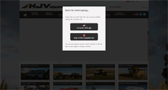 Desktop Screenshot of hjvequip.com
